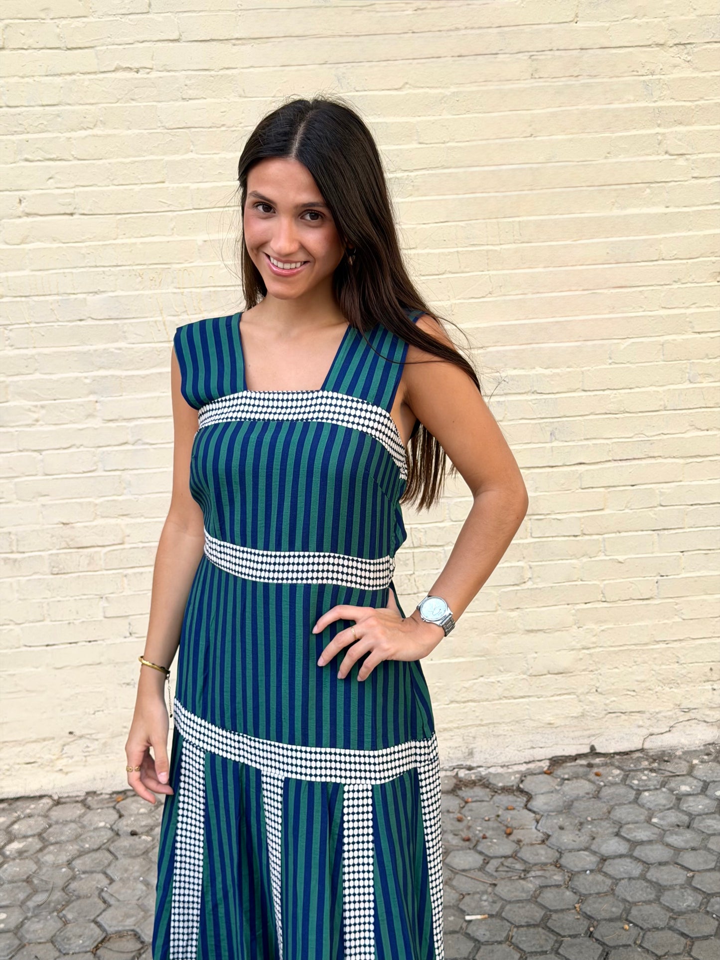 Vestido Sorrento Azul
