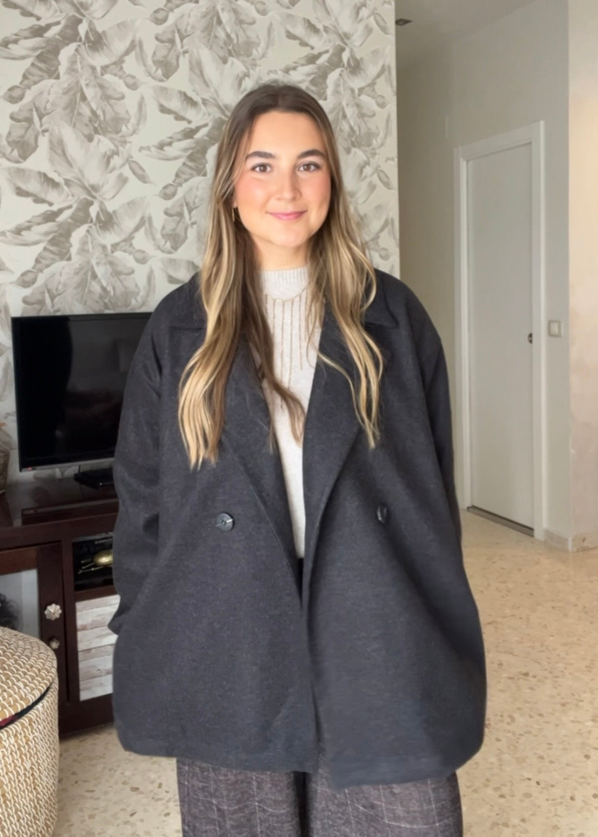 Abrigo Helsinki negro