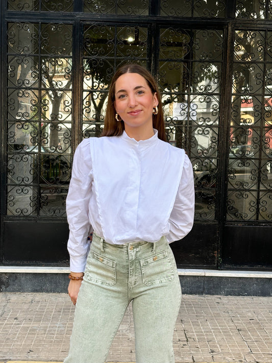 Blusa Paris blanca