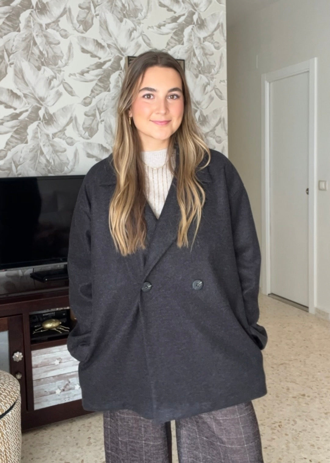 Abrigo Helsinki negro