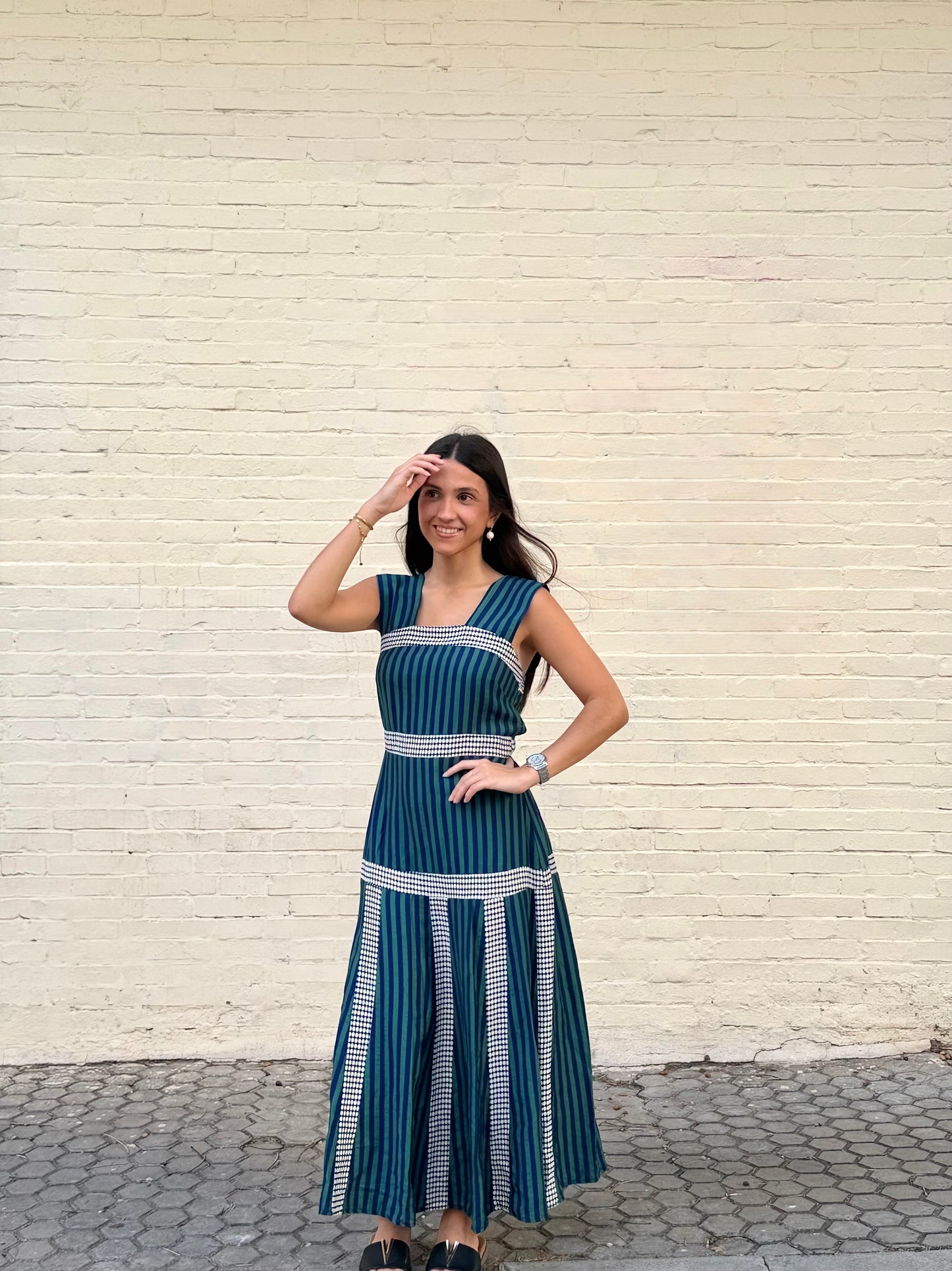 Vestido Sorrento Azul