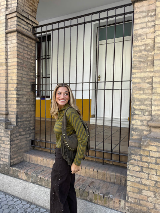 Camiseta Olivia verde