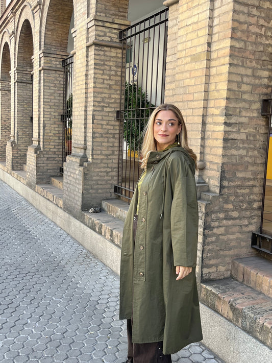 Gabardina verde