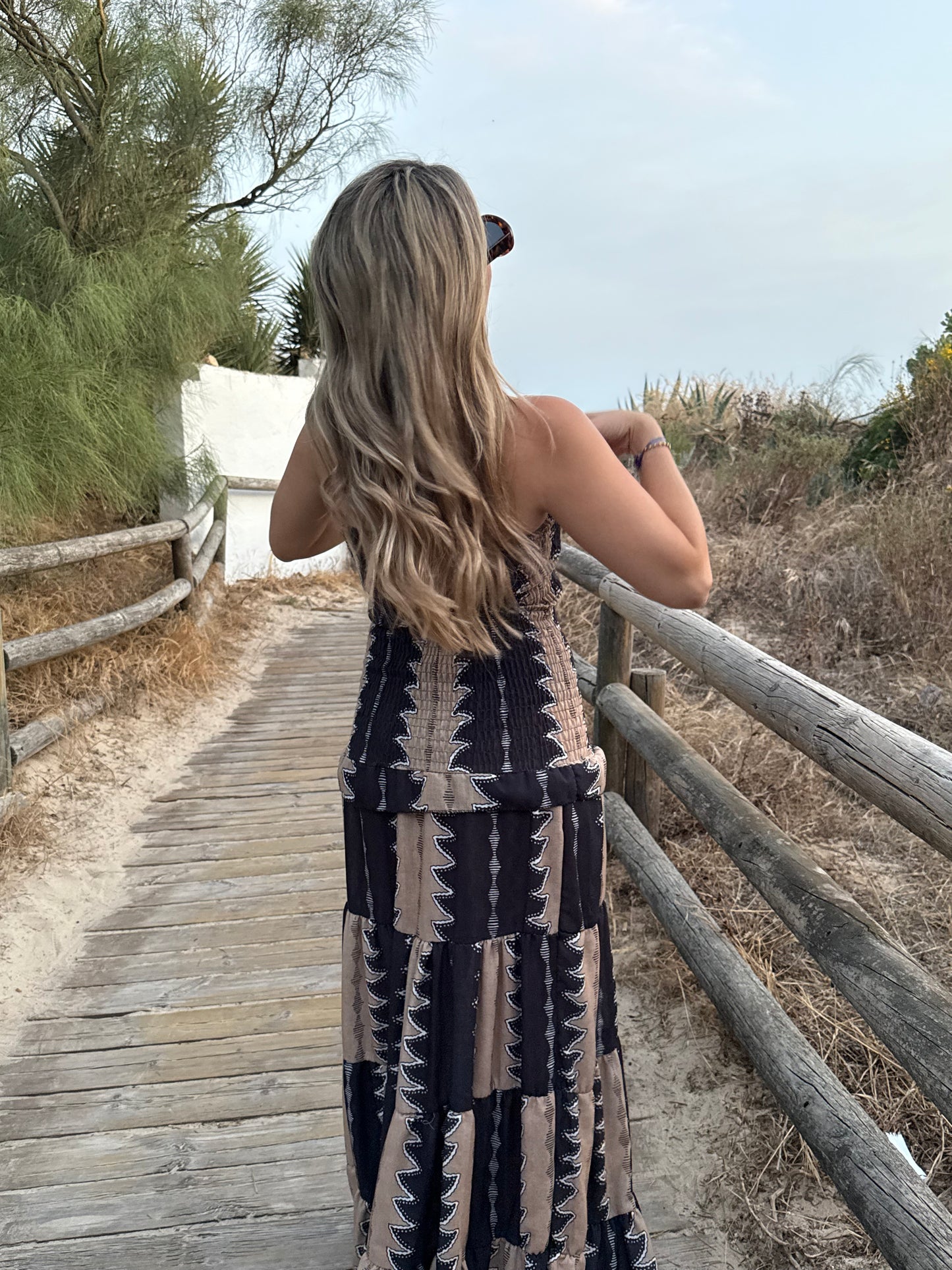 Vestido Marrakech marron