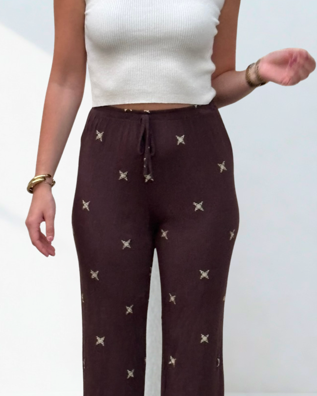 Pantalón Marcela marrón