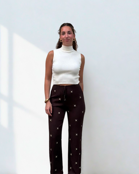 Pantalón Marcela marrón
