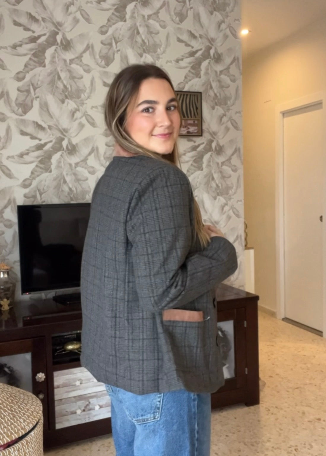 Blazer Julieta marrón