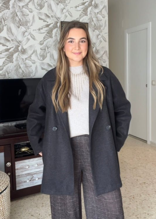 Abrigo Helsinki negro