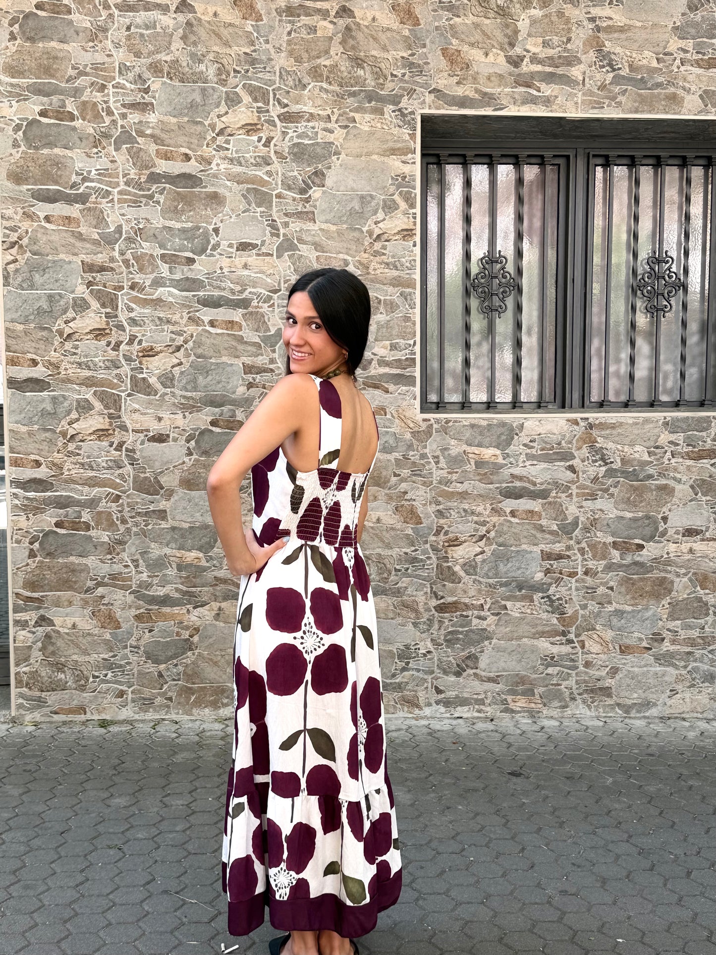 Vestido Cala Berenjena